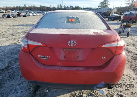 2016 Toyota Corolla L from USA, damaged, VIN 2T1BURHE4GC587417